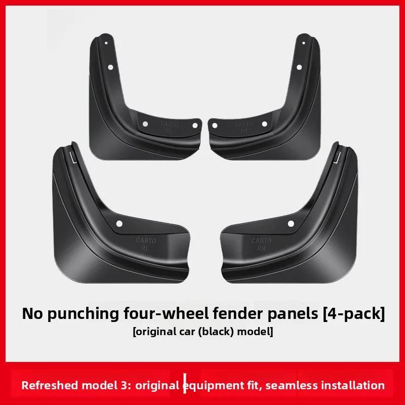 Samolepka na auto Pro Tesla Model 3 Y Juniper Highland 2025 Oživuje originální tovární model Přední zadní kryty kol Bláto a špína Ca