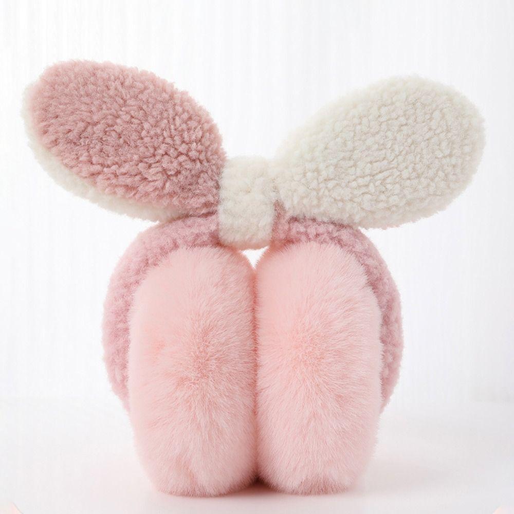Soft Warm Earflaps Fleece Plush Ear Warmers Fashion Ear Cover  Unisex