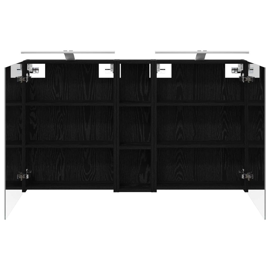 Bathroom Cabinet Set 3 pcs 120 x 14.5 x 70 cm Particleboard