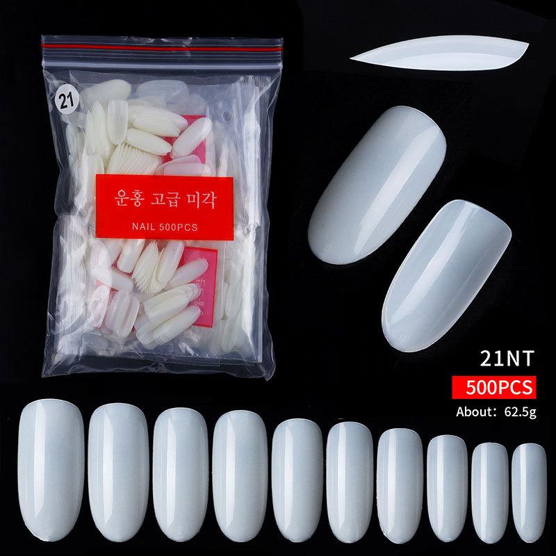 Nail Art French, Autocolant Complet și Autocolant Jumătate, Unghie Balerină, Unghie Țeavă de Apă, Vârf Picătură de Apă Piesă Unghie Pe Stoc