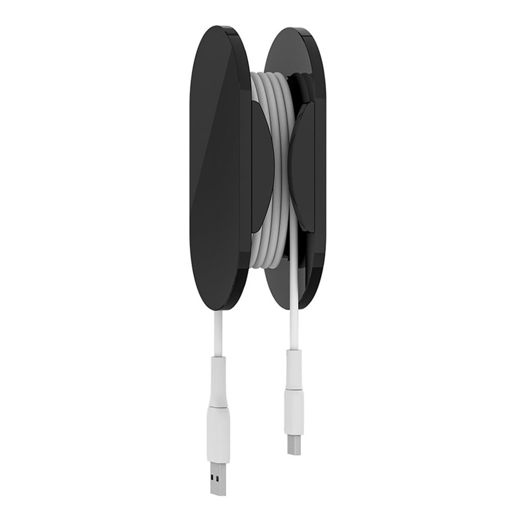 2Pcs Cable Organizer Self Adhesive Cord Winder Cable Holder Cord Organizer for Home Office
