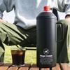 Mega Cooler with PET Bottle Cold Large Vacuum Insulated Stainless 1500ml Capacity 1.5L Holder, 10-Hour Retention, Capacity, Jug, Energy-Saving, Steel,