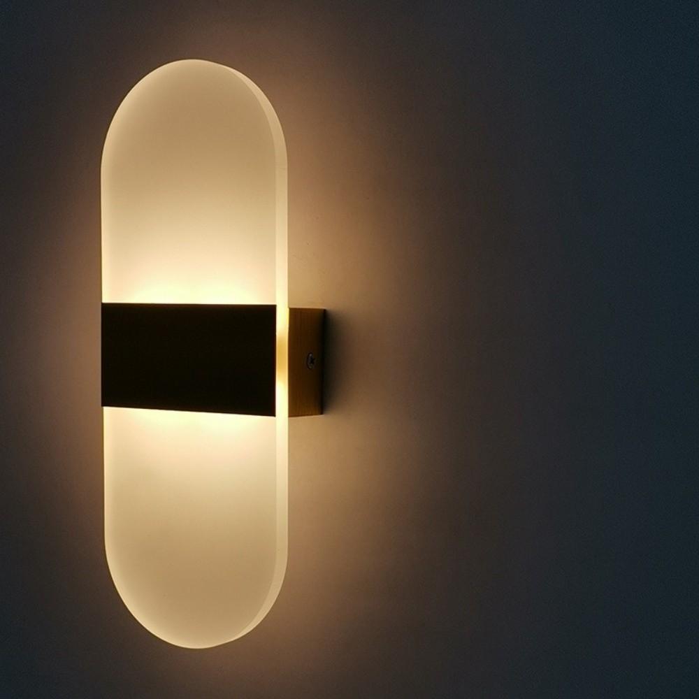 Unplugged Bedside Lamp Rechargeable Touch Sensor Lamp Magnetic Wall Lamp Home Indoor Lighting