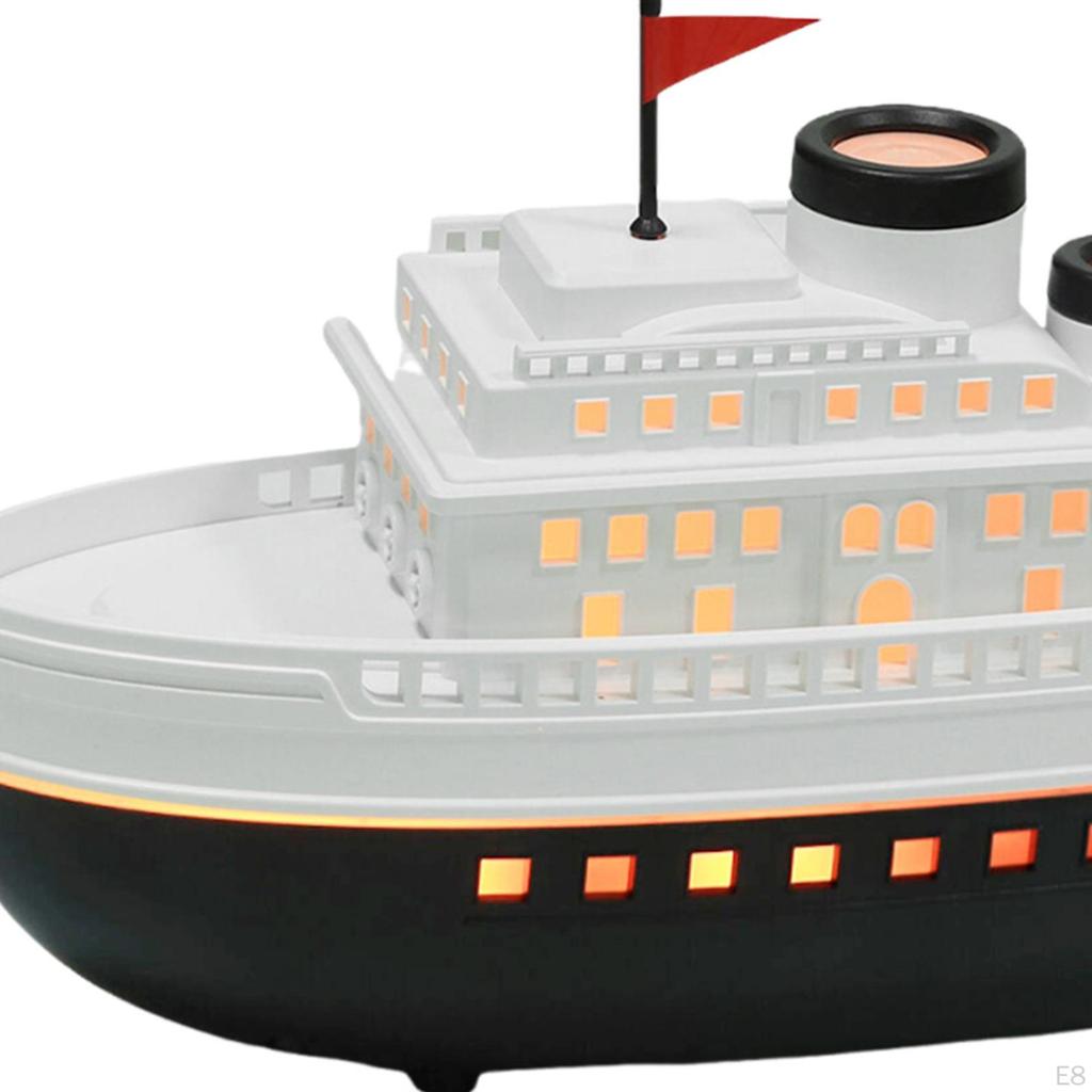 300 Ml Steamship Design Aroma Diffuser for Quiet Room Decor
