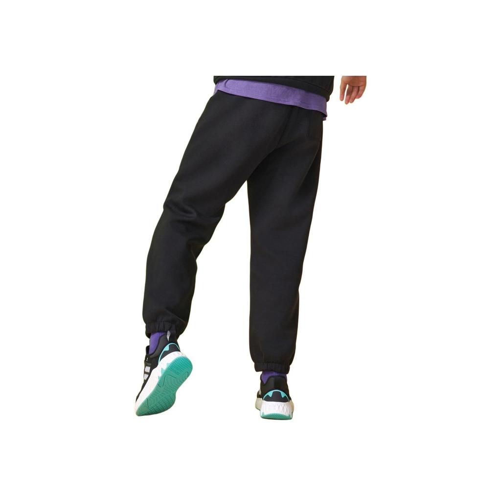 Adidas Neo High-Waist Elastic Sports Pants Men Bottoms Black HM7486