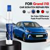 Per Hyundai Grand i10 1996-2026 Penna per Riparazione Vernice Ritocco Rimuovi Graffi Fai da Te Accessori Auto Nero Bianco