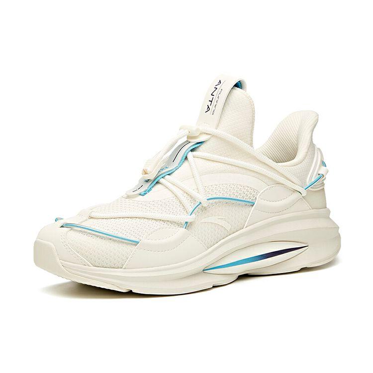 ANTA Running Shoes Off White Blue Men 912045513-1