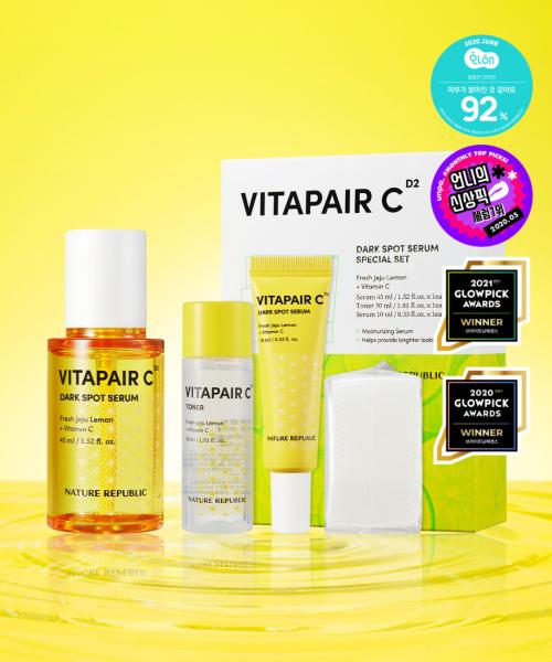 Nature Republic Vita Pair C Dark Spot Serum Special Planning Set Standard