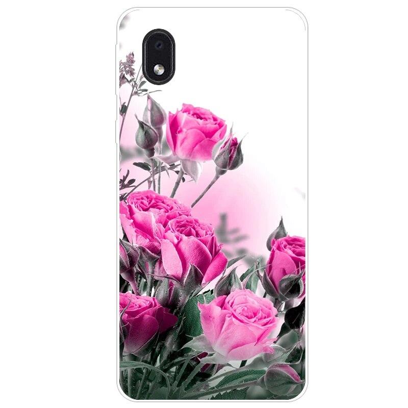 For Samsung Galaxy M01 A01 Case For Samsung Galaxy M01 Core Soft Case Cover M 01 A01 Core Fashion Protect Black Silicone Cover