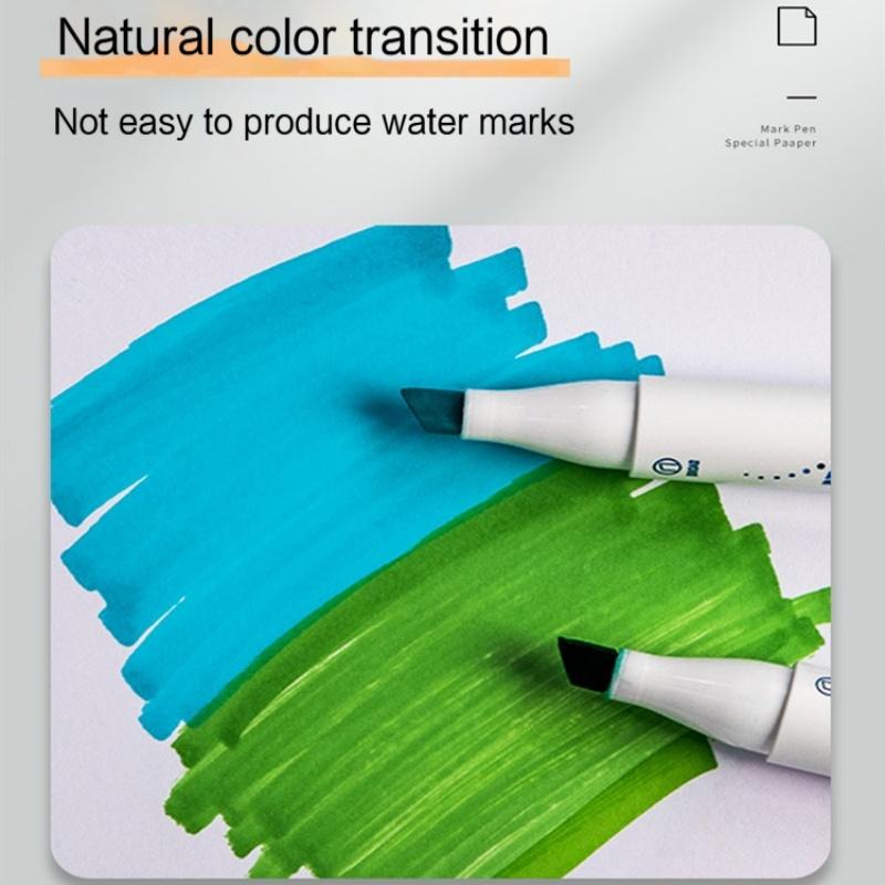 20/50 Sheets Marker Paper 120g A4/A5 Drawing Paper Pad for Acrylic Markers Color Pencils Charcoal Pencil Needle Pen Art Supplies