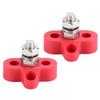 2Pcs Heavy Duty Terminal Stud Power Distribution Negative Post M8 for Trucks RVs Boats