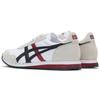 Onitsuka Tiger Dualio Fabric Sports Retro Shock Absorbing Non-Slip Durable Low-Top Casual Shoes Unisex sneakers White Red D6K3N-100