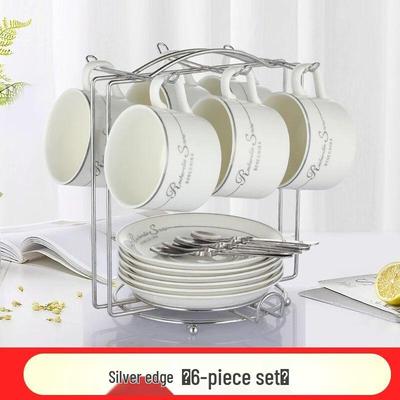 Kaffeetassenset aus Keramik im europäischen Stil