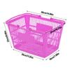 Shopping Baskets with Handles Durable Plastic Shopping Cart for Supermarket Retail Shop