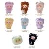 Yooki Bite the Bear Series  Original Plush Mascot Blind Box  6 Types + 1 Surprise + 1 Secret - Randomly Included  Approx. 10cm  Fluffy Material with