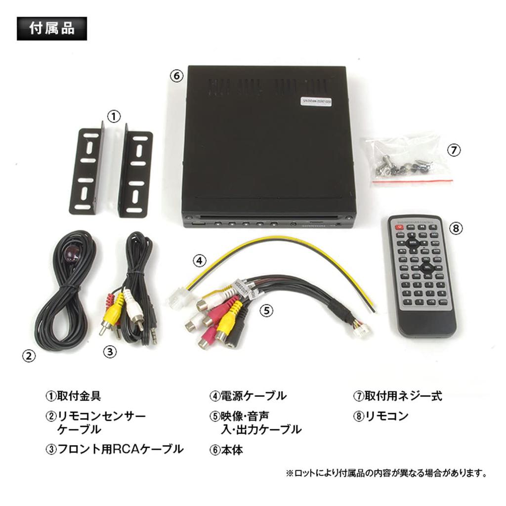 DVD Player, Car DVD Player, Half DIN 1/2din, Thin, HDMI, Compact, Car Use, USB, SD, AUX Compatible, DVD306
