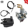 Carburetor & Throttle Cable For Yamaha PW50 PY50 with Air Filter Box