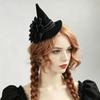 Skull Spider Witch Hat Hair Clip Gothic Style Witch Hairpins Halloween Hair Clip  Costume Party