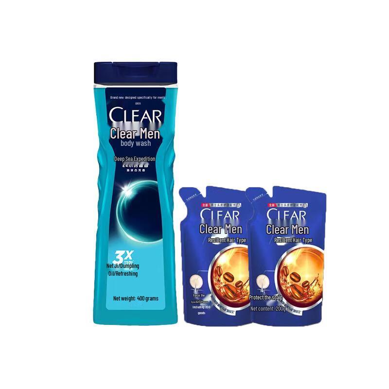 

Clear Men Deep Sea Adventure Shower Gel & Shampoo Set