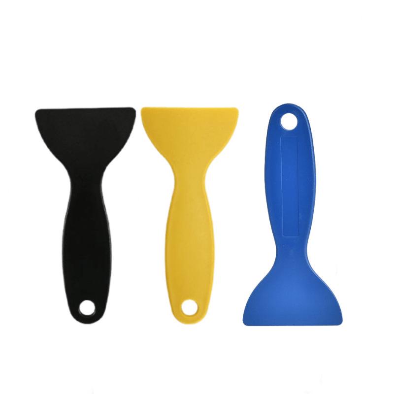 Flat Seam Plastic Scraper for Auto and Phone Repair чёрный