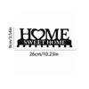 1 pz. Supporto portachiavi decorativo da parete Sweet Home, gancio da parete per chiavi, supporto portachiavi creativo per porta d'ingresso