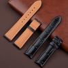 Soft Cowhide Leather For Longines Strap Masters Collection L3 L4 L2.628/L2.673 Watch Band Butterfly Buckle 19 20 21 22mm Belt