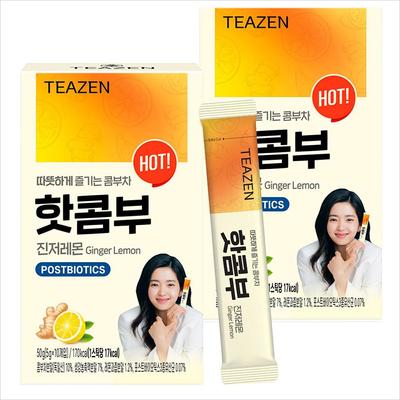 Teazen Hot Kombu Ginger Lemon Tea, 20ea, 5g