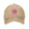 Dahlias in Quarry Bay Park Baseball Cap Designer Hat sun caps luxury caps Beach Unisex Womens