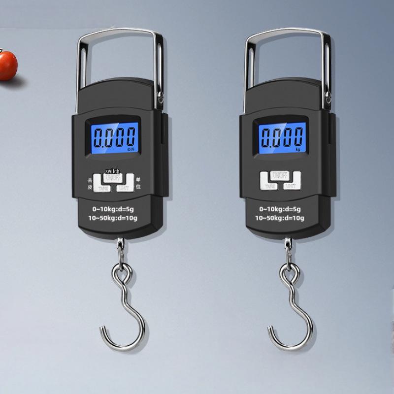 Compact High-Precision Handheld Fish Scale with Hook