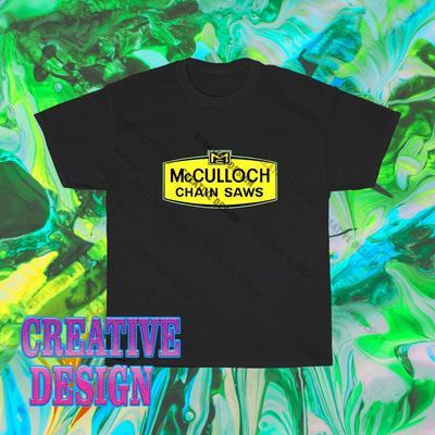 Nagelneues McCulloch Kettensägen-Logo T-Shirt Lustig Größe S bis 5XL