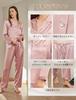 LilySilk Silk Pajama Premium Perfect OEKO Certified Pink Size Women's Set, 100% Silk, Gift, Comfortable, [Popular Design/Rose M/Japanese L]