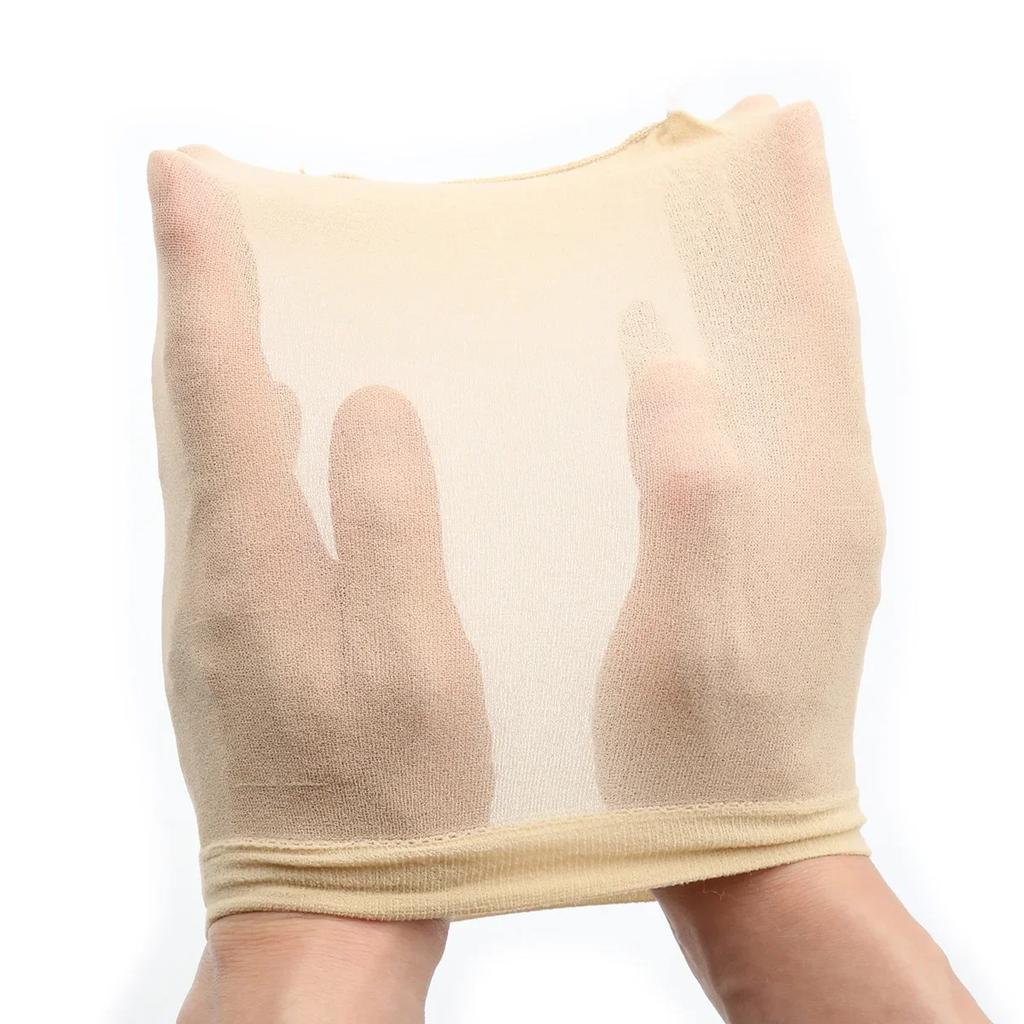 Průhledná punčochová bondage maska kukla pro muže ženy fetiš role play sex zábava párty hry kostýmy pro dospělé