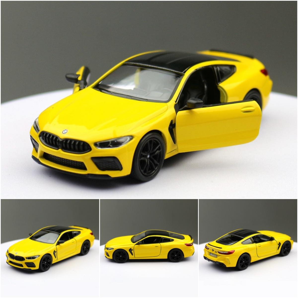 

1:38 M8 Supercar Alloy Car Diecasts & Toy Vehicles Car Model Miniature Scale Model Car Toys For Children жёлтый