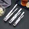 Stainless Steel Ice Tongs Non-Stick Bread Tongs Serving Tongs with Teeth Bar Sugar Ice Tongs Bar Kitchen Serving Tongs