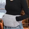 3 Levels Electric Heating Pad Cold-Proof Uterine Belt Warm Hand Waist Warming Pad USB Recharging Abdominal Warmer Adjustable