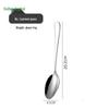 Stainless Steel Dessert Spoons - 6-Piece Set