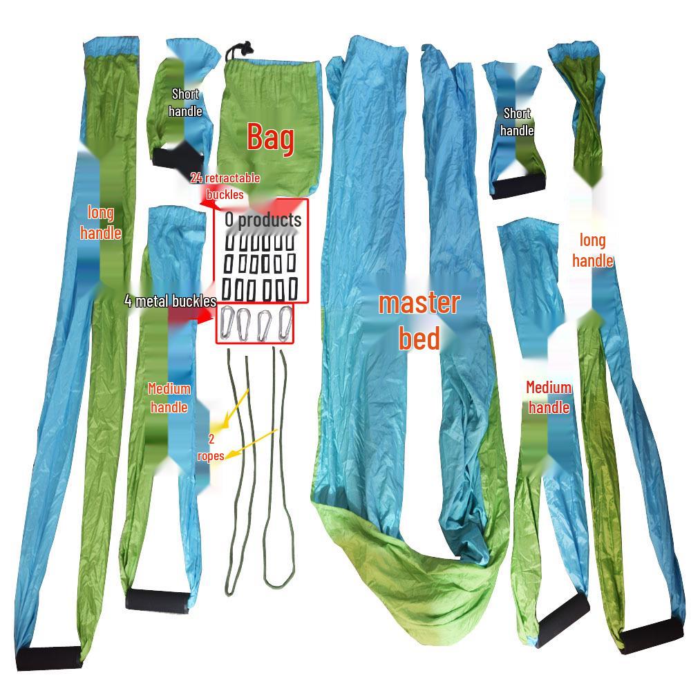 Anti-Gravity Aerial Yoga Outdoor Parachute Cloth Hammock Chair