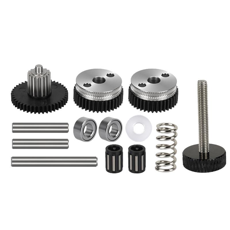 Sert Çelik Redüksiyon Dişlisi Yüksek Hızlı Motor Cr10 Cr-10S Ender3 V2 Hgx Lite Ekstruder Çift Dişli Ekstruder