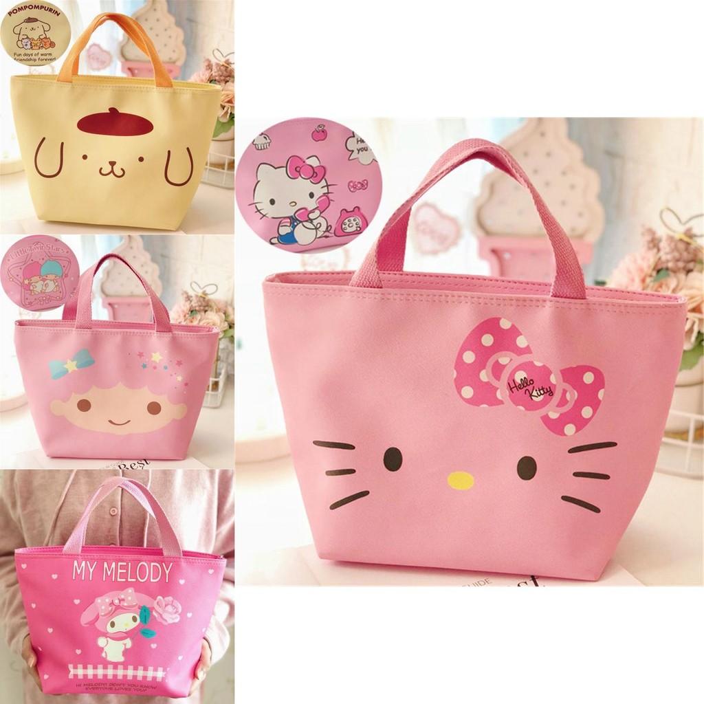 Stylish Kuromi Lunch Bag Insulated Thermal Cool Food Storage Bag For School And Picnic Adventures