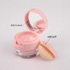 In-Stock Cosmetic Flip-Top Mini Powder Case, 3g/5g Capacity for Setting or Blush