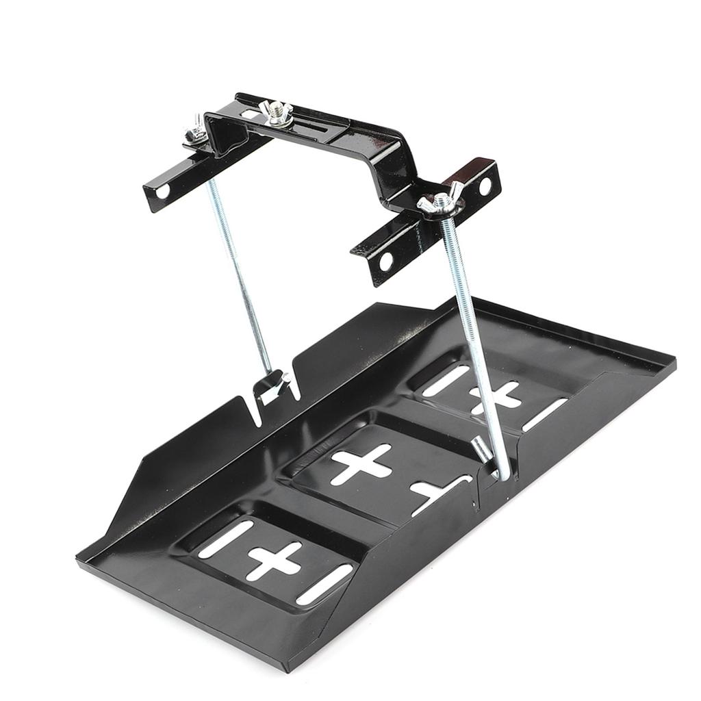 Storage Battery Holder Tray Mount Hold Down Clamp Bracket Kit Car Accessory19CM