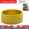 Brazed Diamond Flat Angle Grinder for Roman Column Quartz Stone & Ceramic Tile Edge Grooving.
