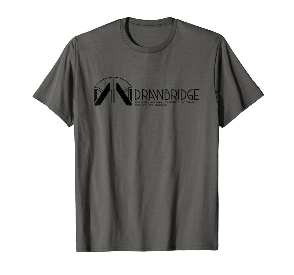 Drawbridge Logo Death Stranding Video Gaming Merch T-Shirt