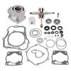 Cylinder Piston Crankshaft Gaskets Top End Rebuild Kit For Yamaha YZ80 1993-2001