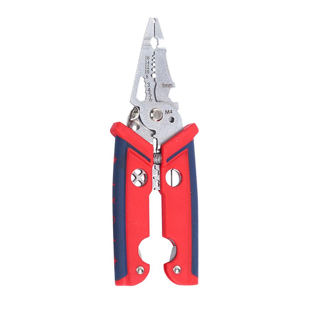 18 in 1 Multipurpose Wire Stripper Electrician Crimpe Pliers  Double-blade Wire Stripper Pliers Professional Hand Tool