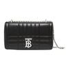 Lola Bag Silver Letter B Logo Flap Closure Quilted Design Chain Shoulder Strap Lambskin Small Crossbody Bag Women Bags Black 80595101