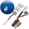 Ac29-3X 63P-82181 Carbon Brush Set For Outboard Motor 2T & 4T 115HP 150HP Trim Tilt Motor 62X-4386K 63P-43892-10