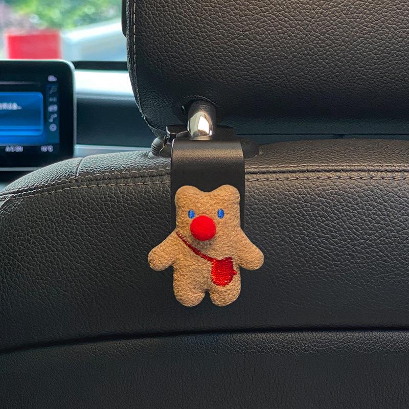 Cute Multi-functional Car Seat Back Hook & Pendant Decoration
