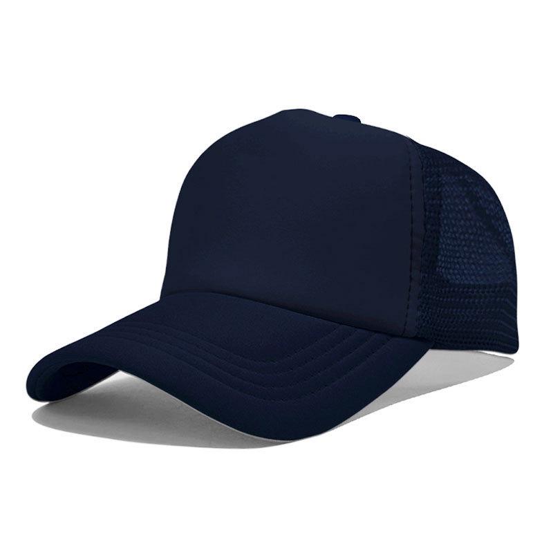 High Quality Custom LOGO 5 Panel Mesh Baseball Cap Print Embroidery Sponge Foam Trucker Hats
