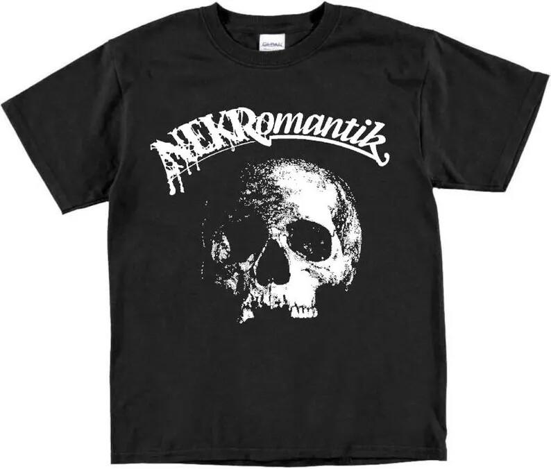 

Nekromantic Horror Movie T Shirt Vintage Halloween 1988 Slasher Goth Punk Grunge Unisex T-Shirt S